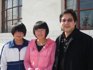 Prof. Albert Park, Guan Guopan, Long Nan